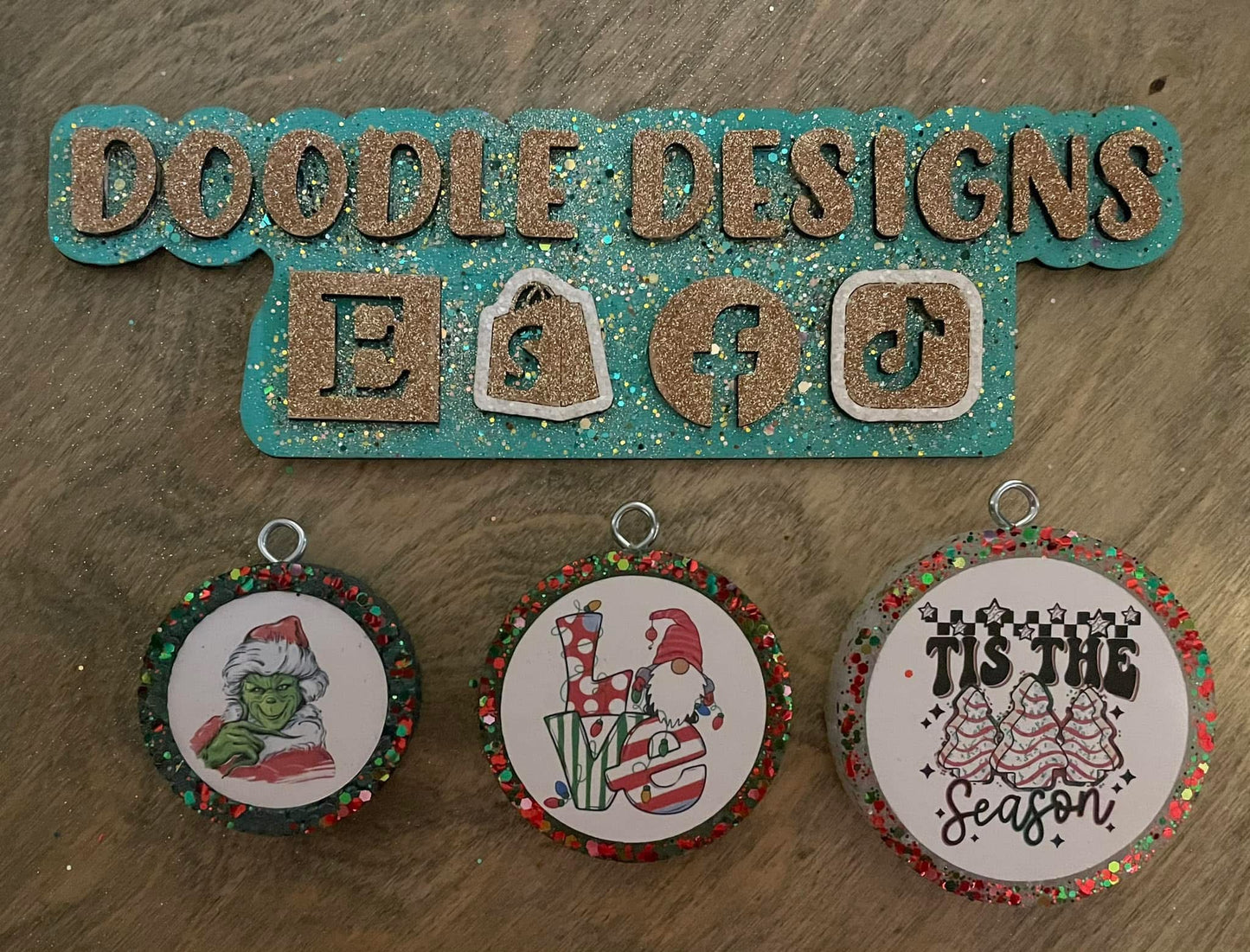 Custom cardstock circle