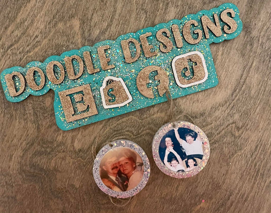 Custom cardstock circle