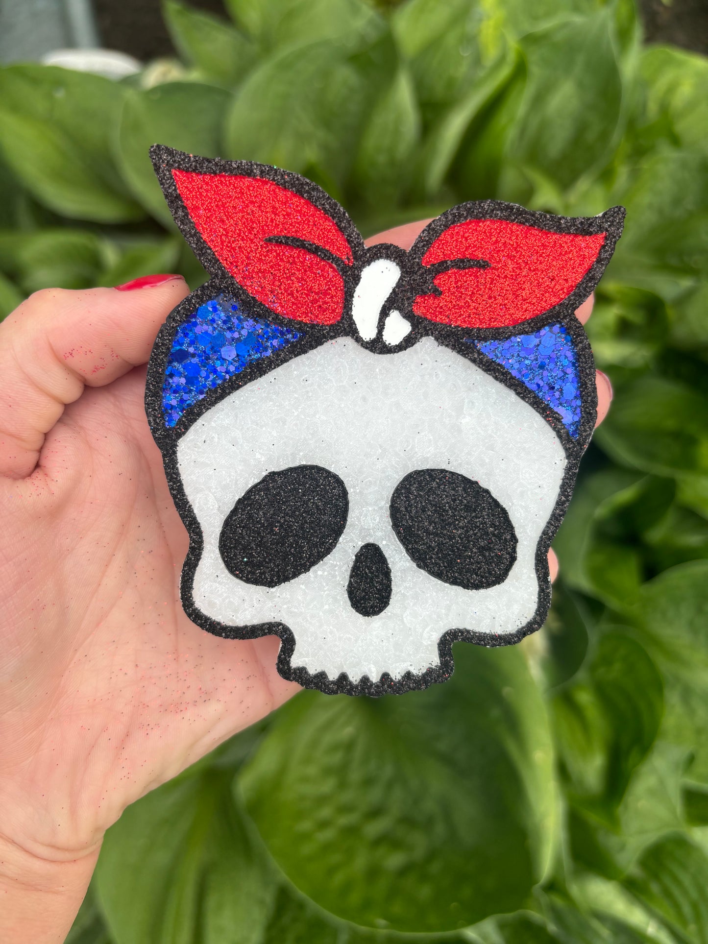 Skull with bandana