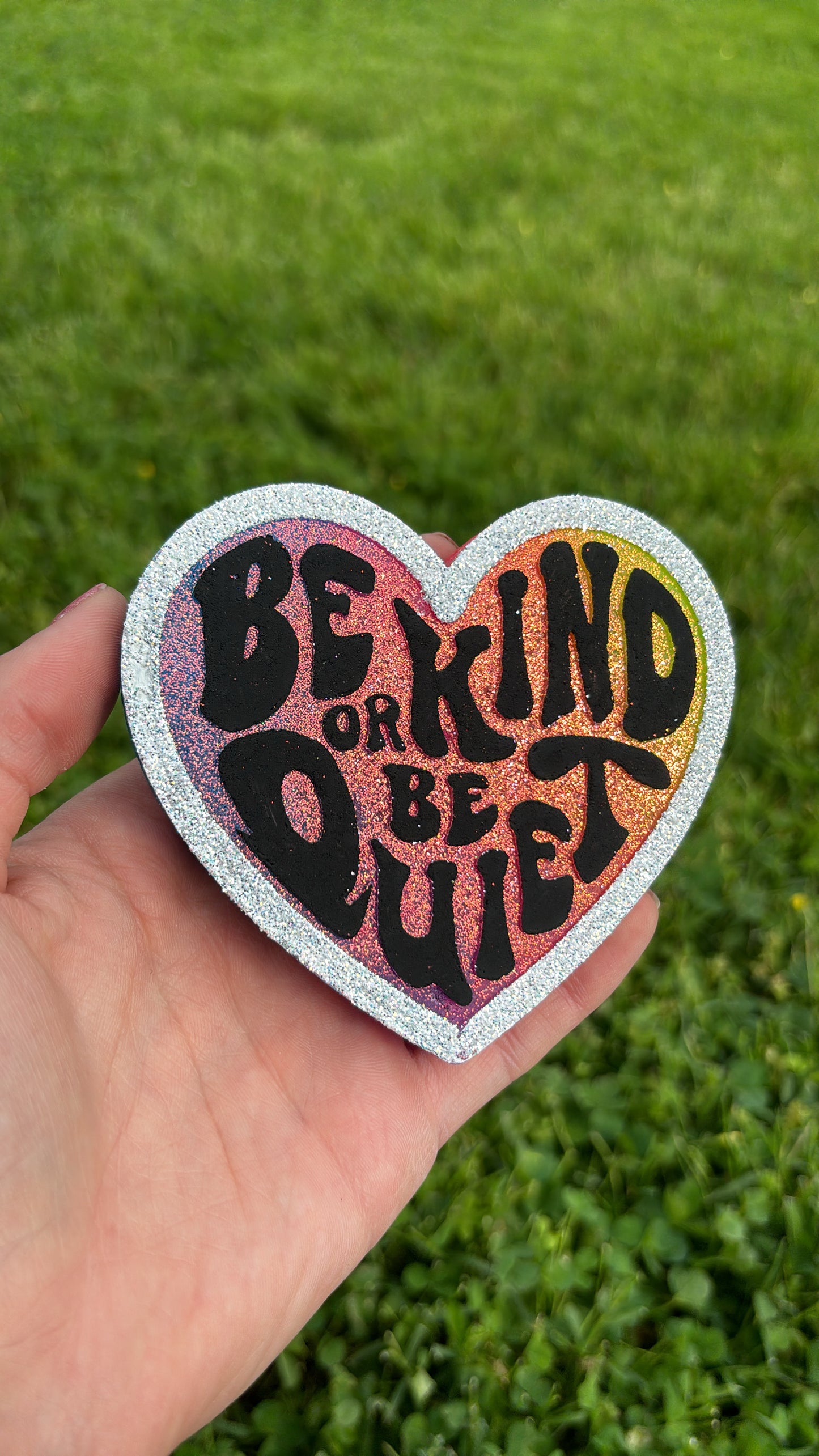 Be kind or be quiet