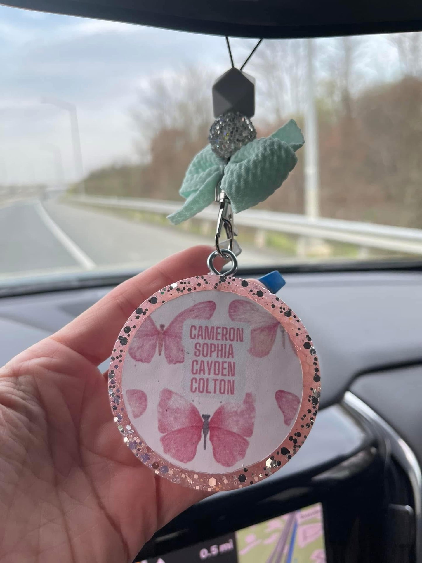 Custom cardstock circle