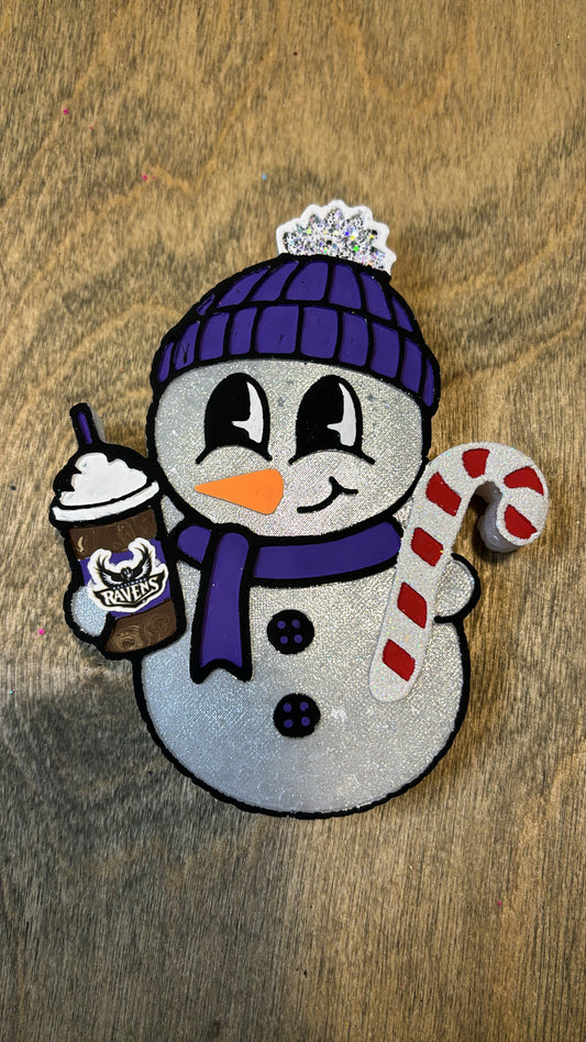 Ravens Snowman