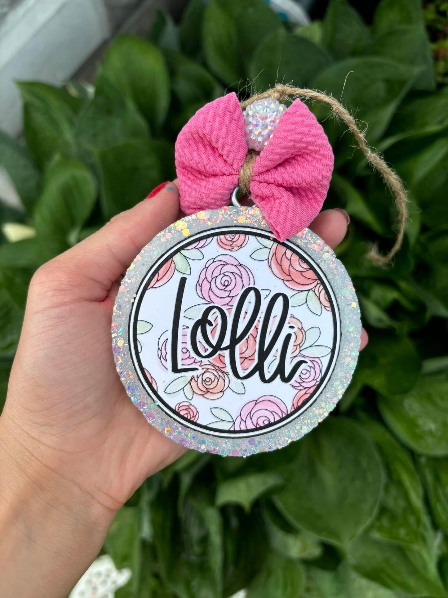 Custom cardstock circle