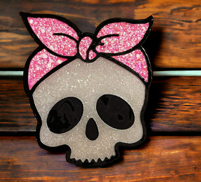 Skull with bandana