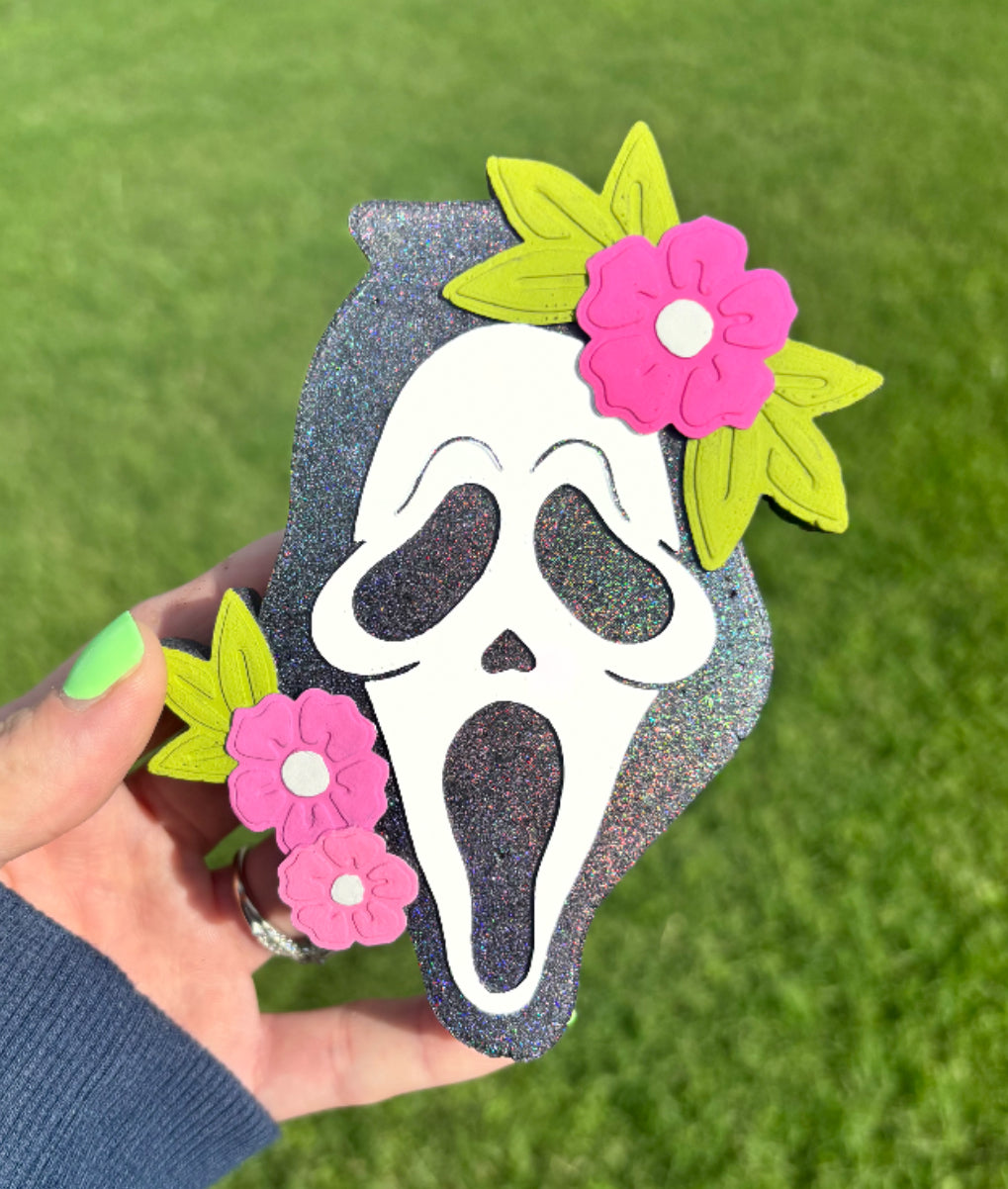 Ghost face floral