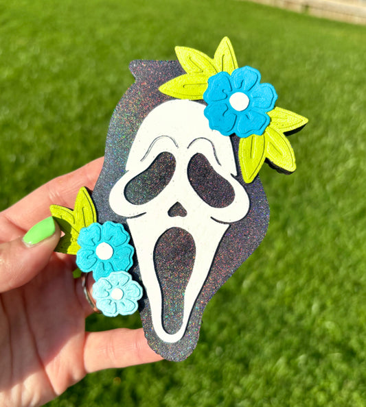 Ghost face floral