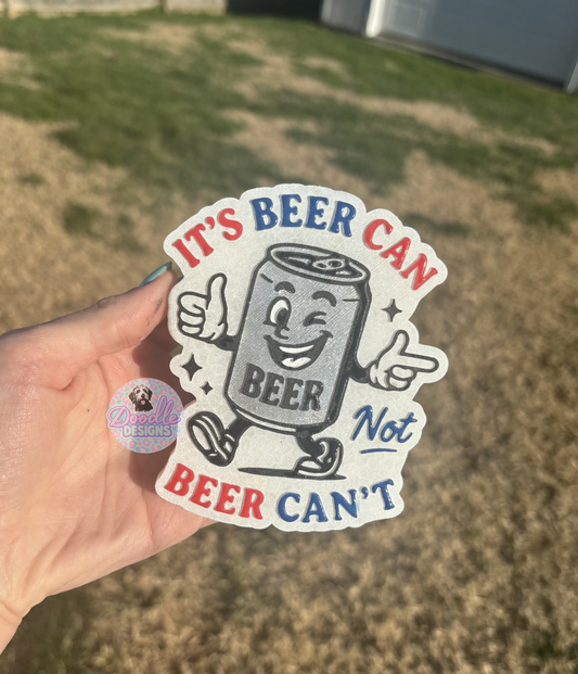 Beer can!